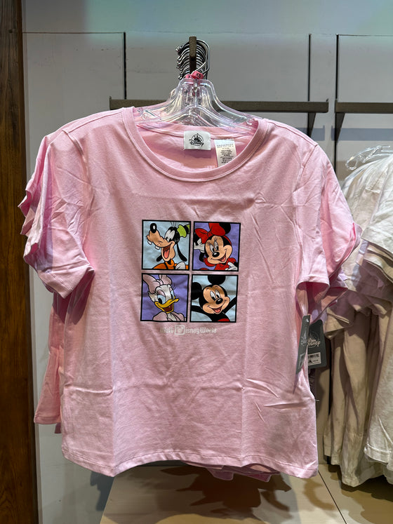 Mickey and Friends Pink Tee
