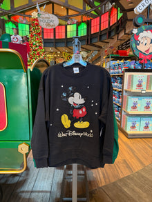  Mickey Sequins Black Pullover