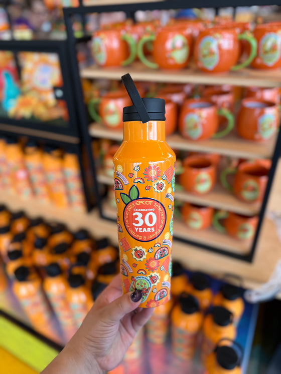 Flower and Garden Festival Orange Bird Bottle by Corkcicle