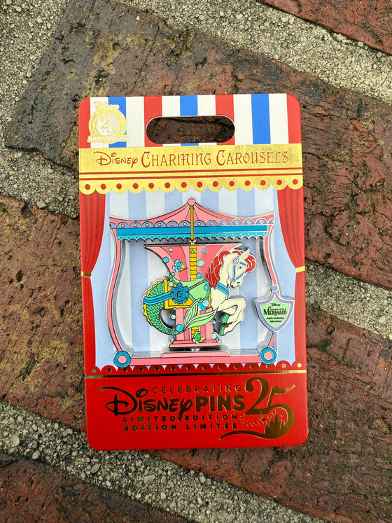 Charming Carousels Voyage of the Little Mermaid Pin