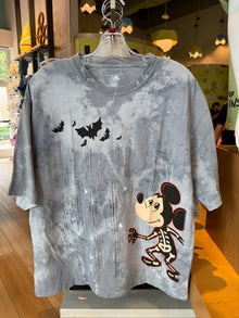  Skeleton Mickey Tie Dye Tee