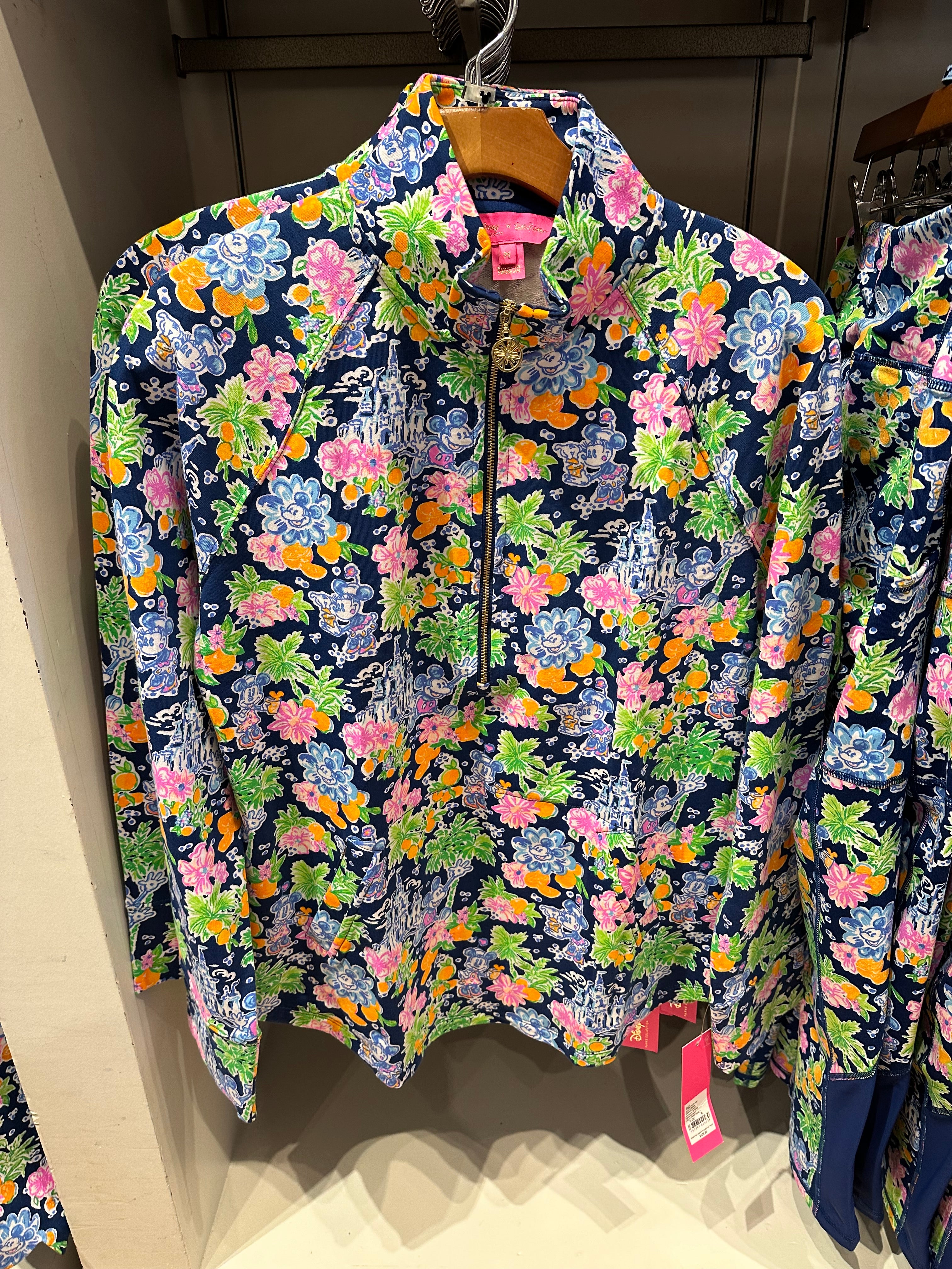 Lilly Pulitzer x Disney Quarter Zip – Neverland Delivery