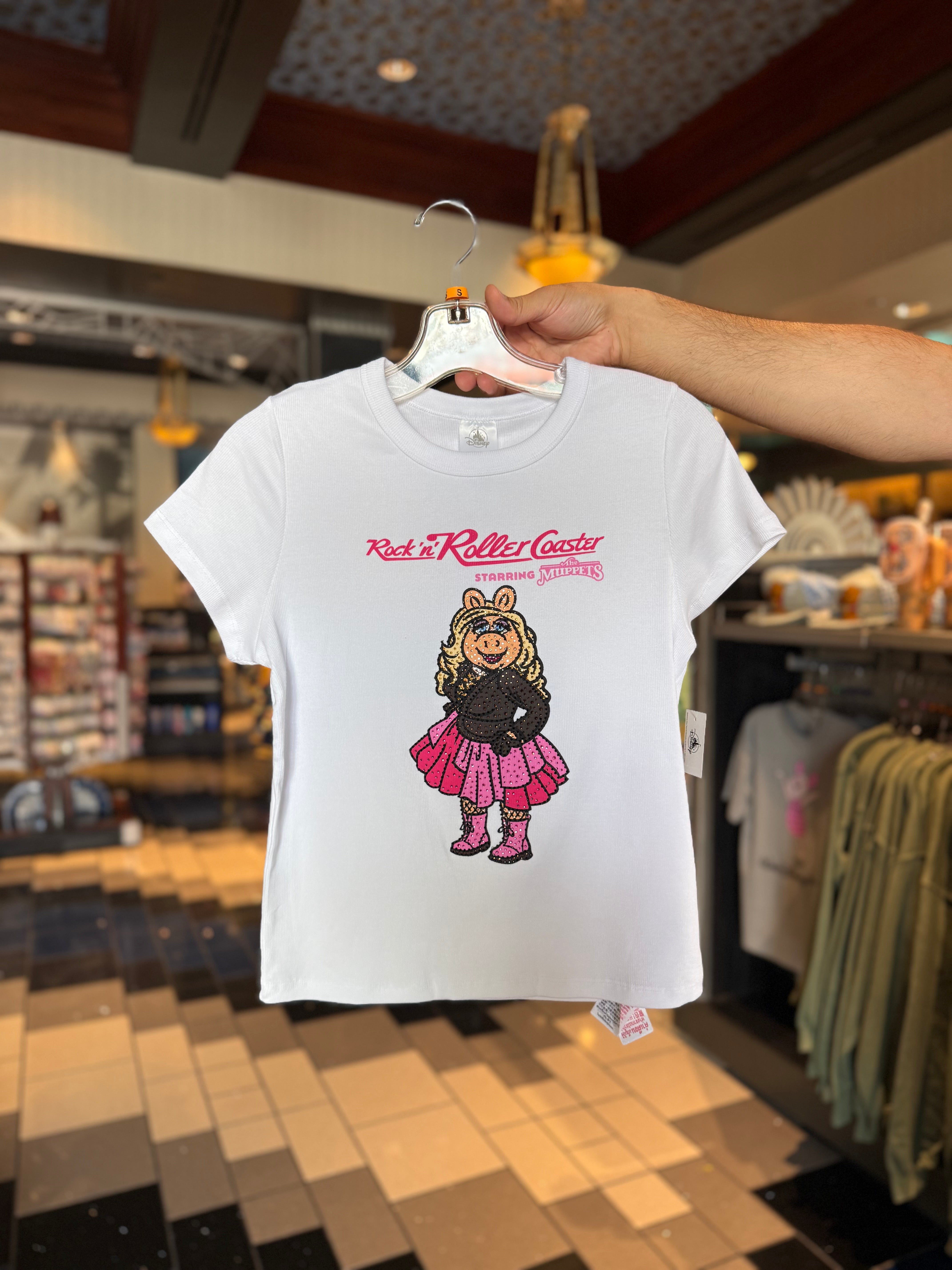 The Muppets Miss Piggy Rhinestone Tee – Neverland Delivery