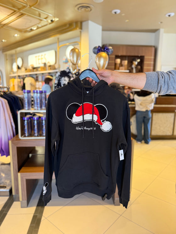 Santa Mickey Hat Hoodie