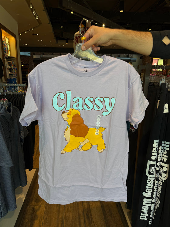 Classy Lady Purple Tee