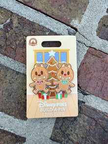  Chip and Dale Gingerbread Cookie Pin Set