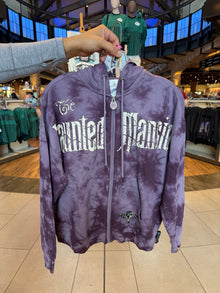 Haunted Mansion Tie Dye Zip Up Hoodie