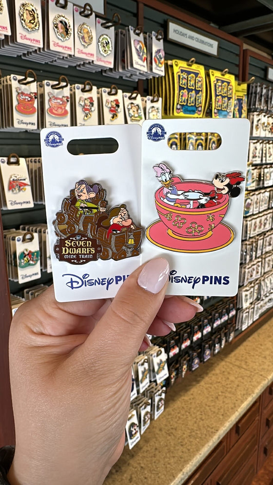 Seven Dwarfs and Teacup Pins