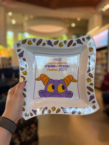  Food and Wine Festival Figment Serving Plate