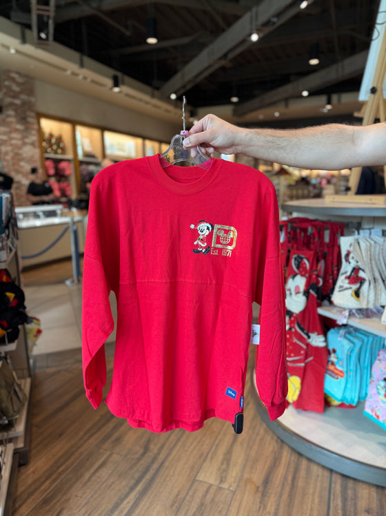 Mickey and Friends Christmas Red Spirit Jersey