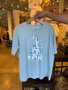  Walt Disney World Castle Light Blue Tee