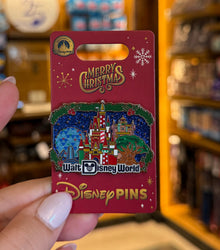  Walt Disney World Christmas Park Icons Pin