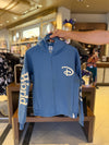 Walt Disney World Blue Zip Up Hoodie