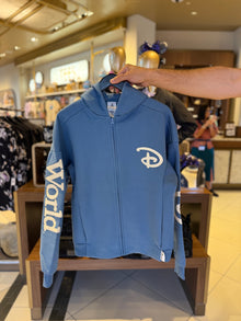  Walt Disney World Blue Zip Up Hoodie