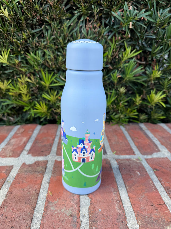 Destination D23 Disney Castles Water Bottle