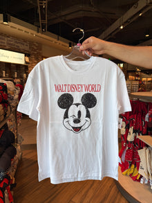  Mickey Winking Rhinestone Tee