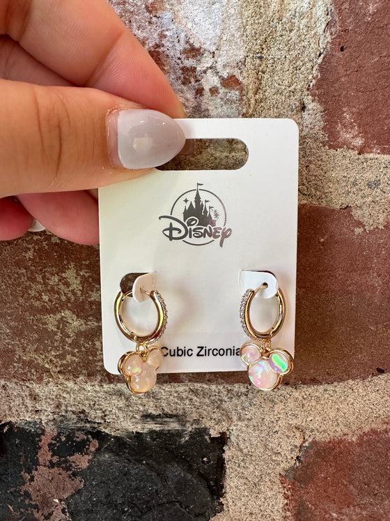 Mickey Opal Dangle Earrings