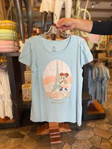  France Pavilion Minnie Eiffel Tower Tee