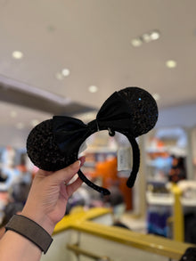  Black Sequins Ears
