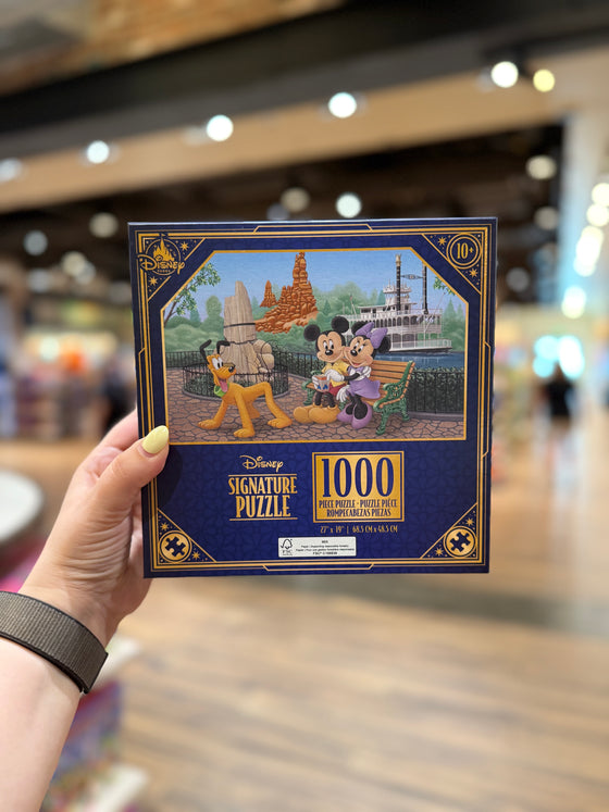 Mickey, Minnie and Pluto Liberty Belle Riverboat Puzzle