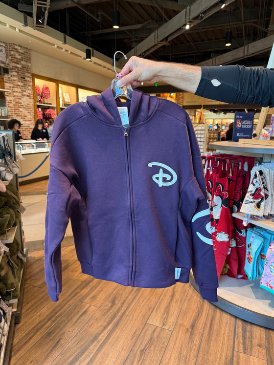 Walt Disney World Plum Zip Up Hoodie