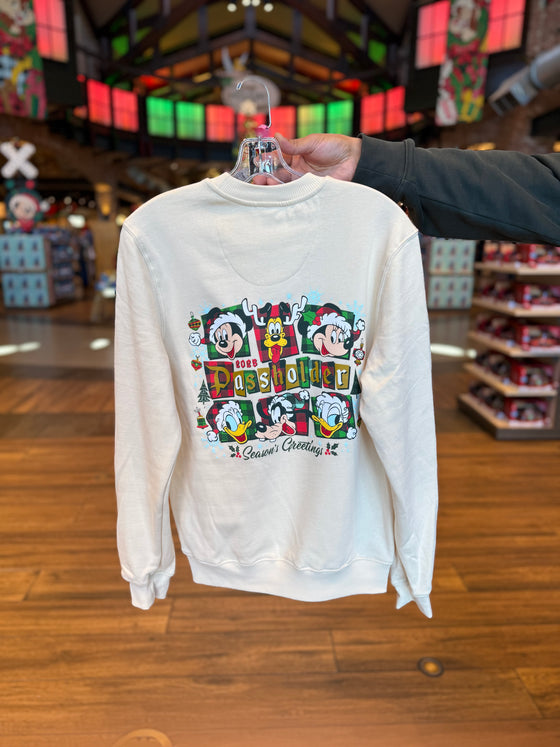 Mickey and Friends Christmas Annual Passholder Pullover