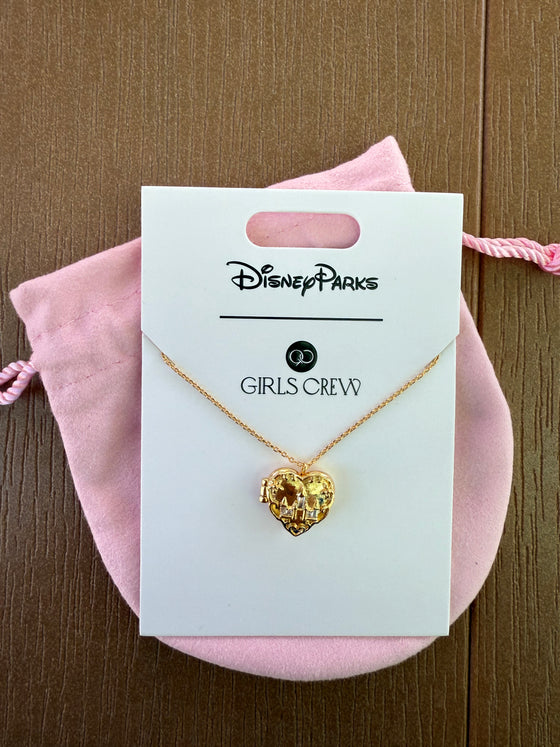 Disney Castle Locket Necklace by Girls Crew