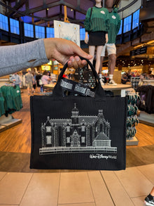  Haunted Mansion Blueprint Canvas Tote