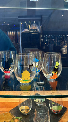  Mickey and Friends Glass Set by Arribas Brothers