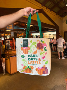  Park Days and Lattes Canvas Tote by Starbucks