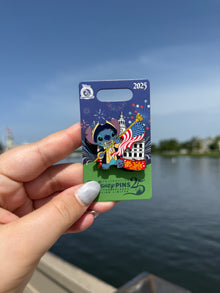  Stitch Fourth of July Pin