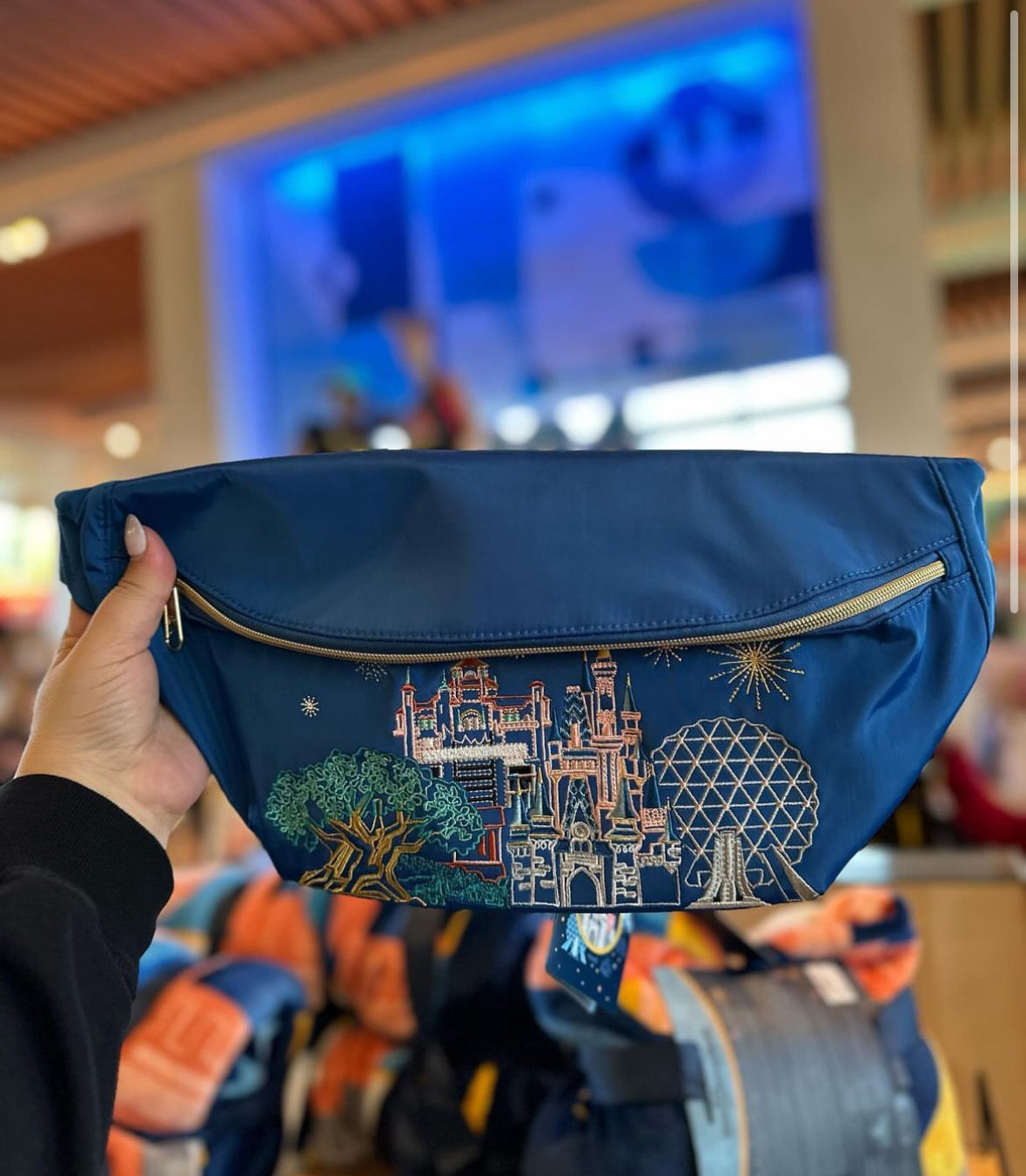 Walt Disney World Park Icons Fannypack