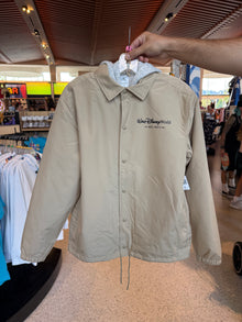  Walt Disney World Beige Hooded Jacket
