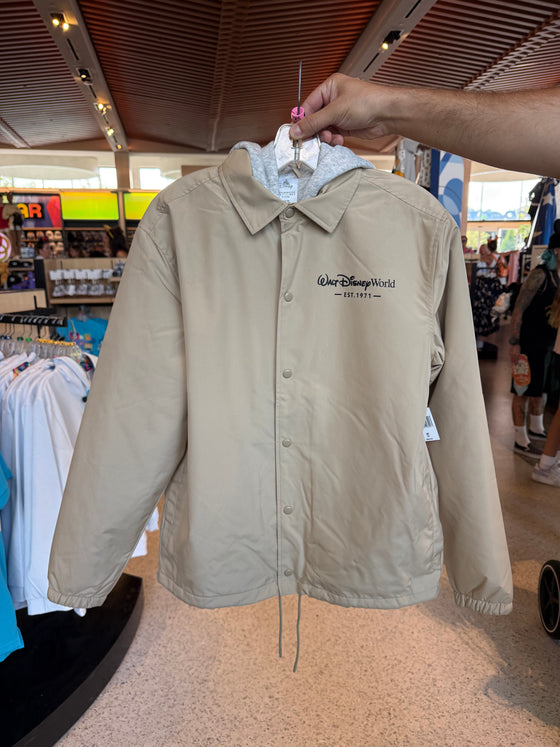 Walt Disney World Beige Hooded Jacket