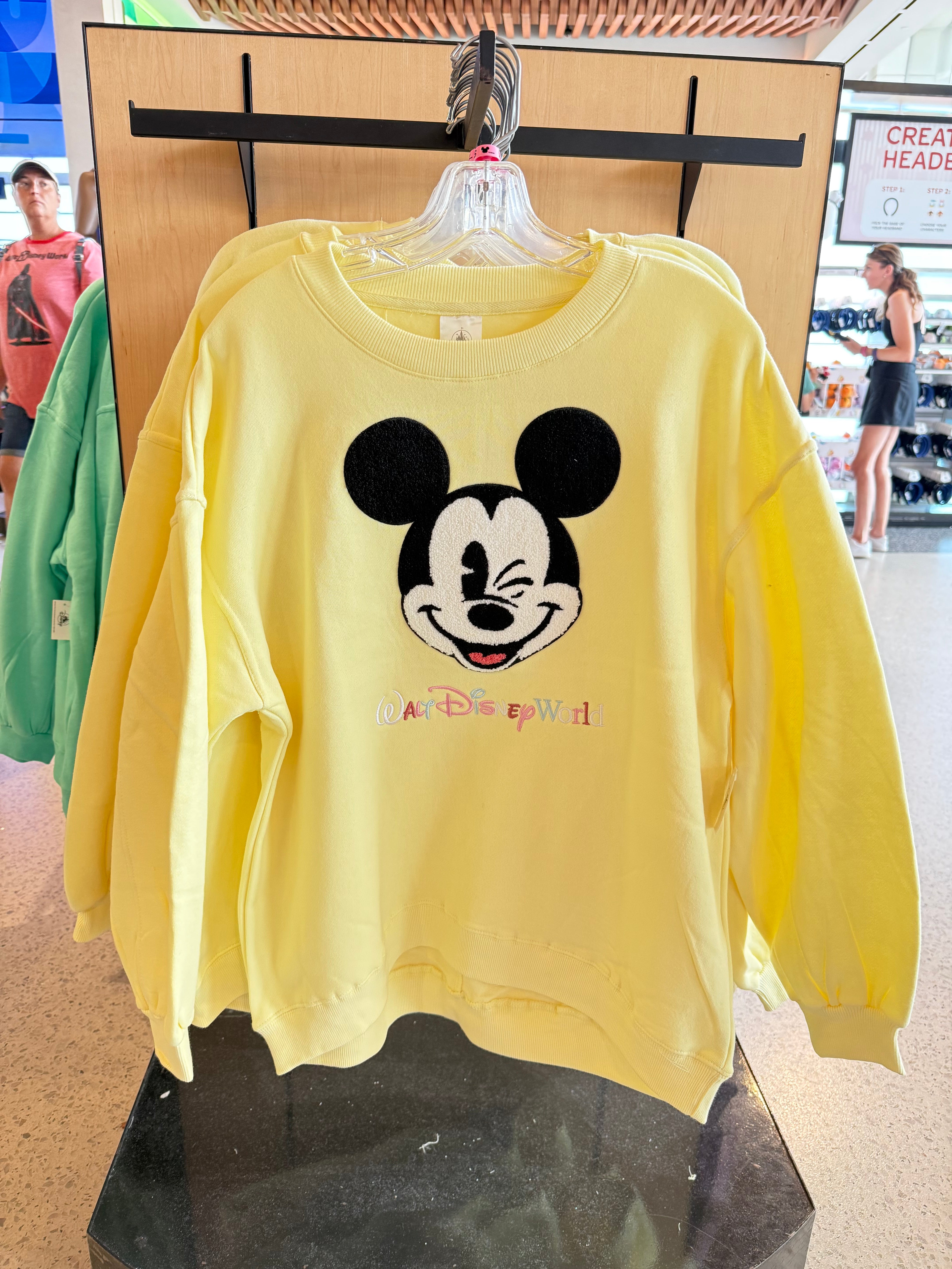Mickey Butter Yellow Pullover – Neverland Delivery