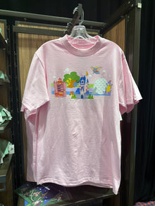  Destination D23 4 Parks Pink Tee