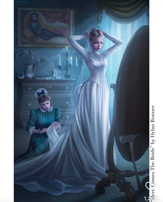 Here Comes The Bride Print by Dylan Bonner