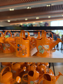 Flower and Garden Festival Orange Bird Watering Can