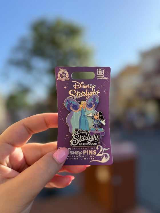 Disney Starlight Parade Blue Fairy Annual Passholder Pin