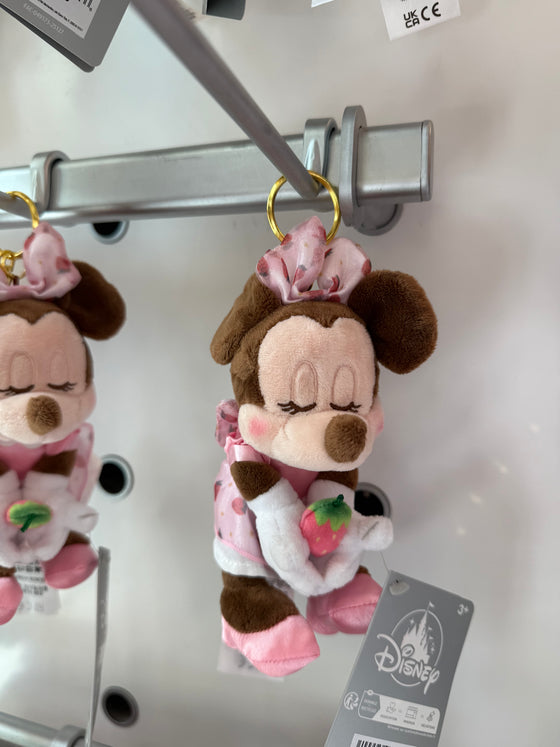 Minnie Strawberry Keychain