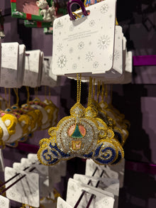 Cinderella Carriage Felt Ornament