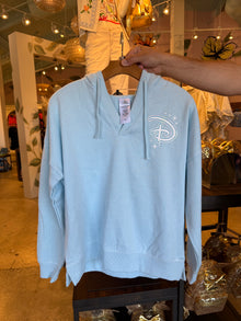  Walt Disney World Castle Light Blue Hoodie
