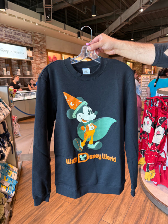 Halloween Mickey Black Pullover