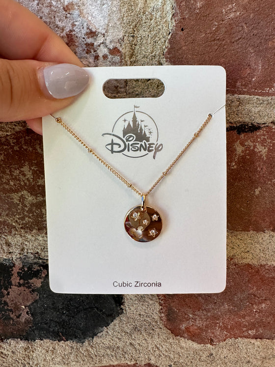 Mickey and Stars Necklace