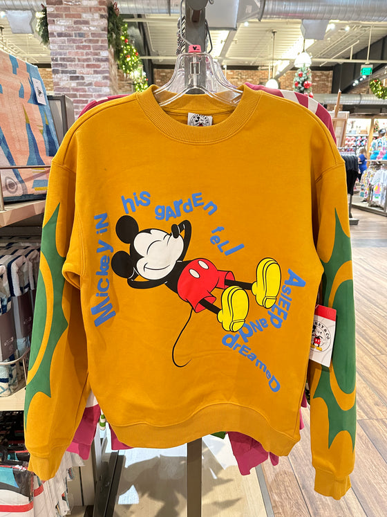 Mickey and Co Yellow Pullover