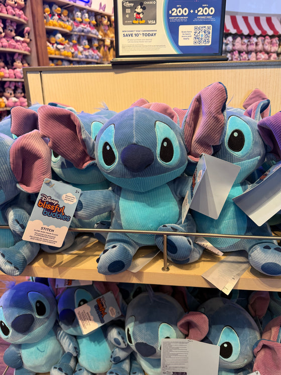 Stitch Corduroy Blissful Buddies Plush