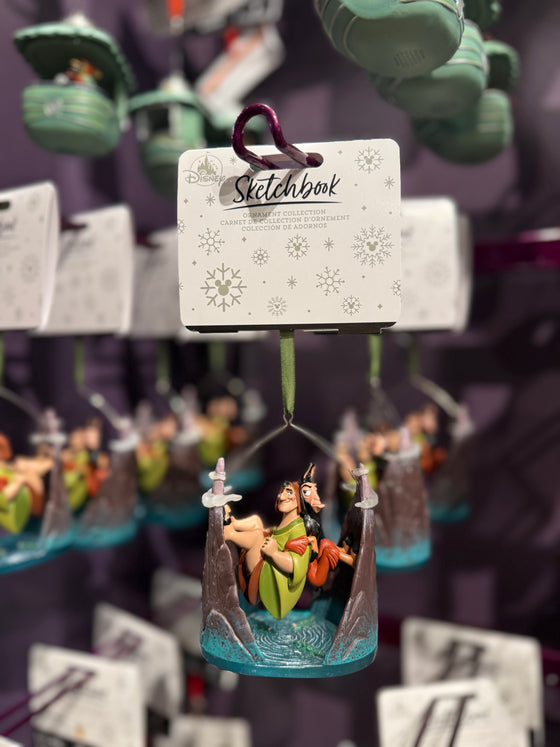 Kuzco and Pacha Ornament