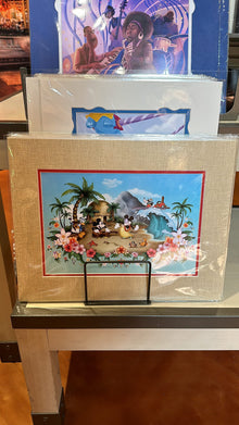  Mickey and Minnie Hawaii Print by Jason Ratner