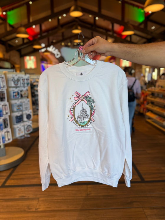 Walt Disney World Winter Castle White Pullover