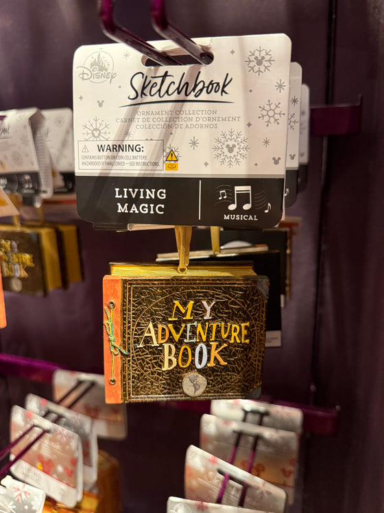 My Adventure Book Ornament